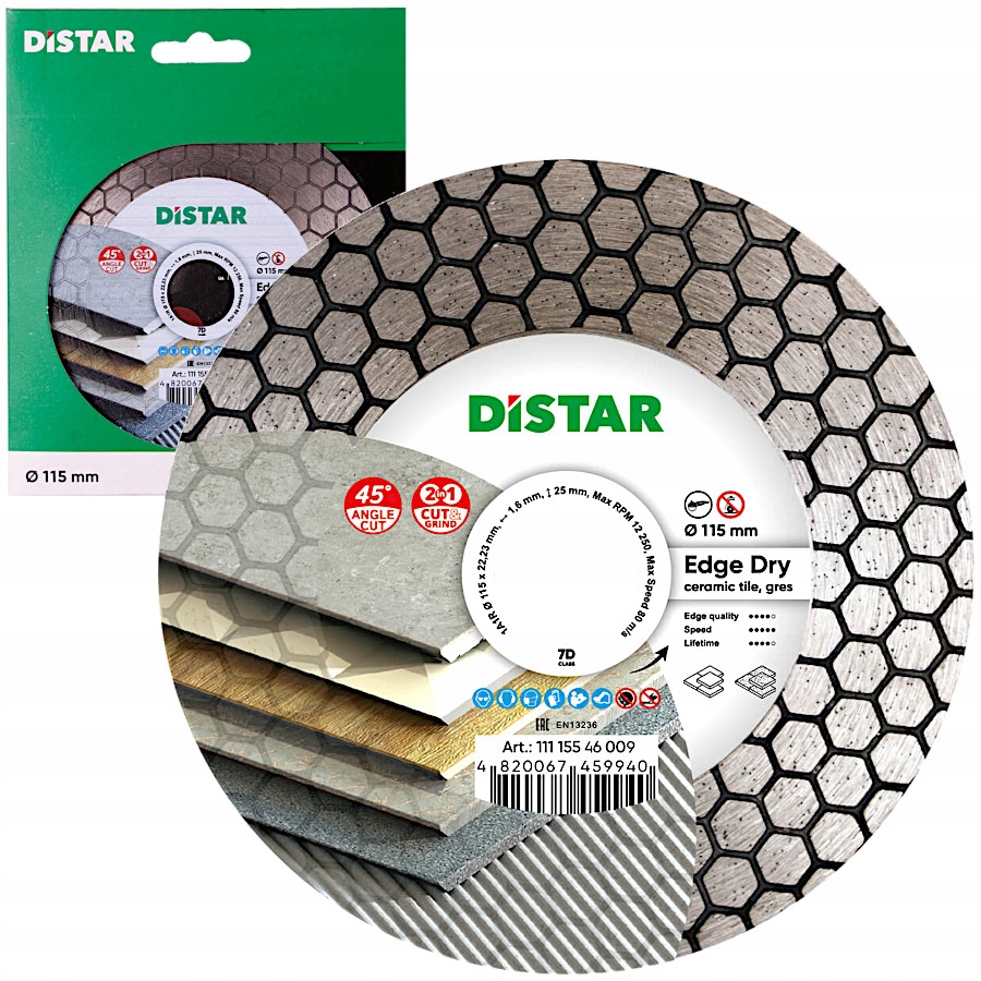Diamantový kotúč Distar 11115546009 115x22,23 mm